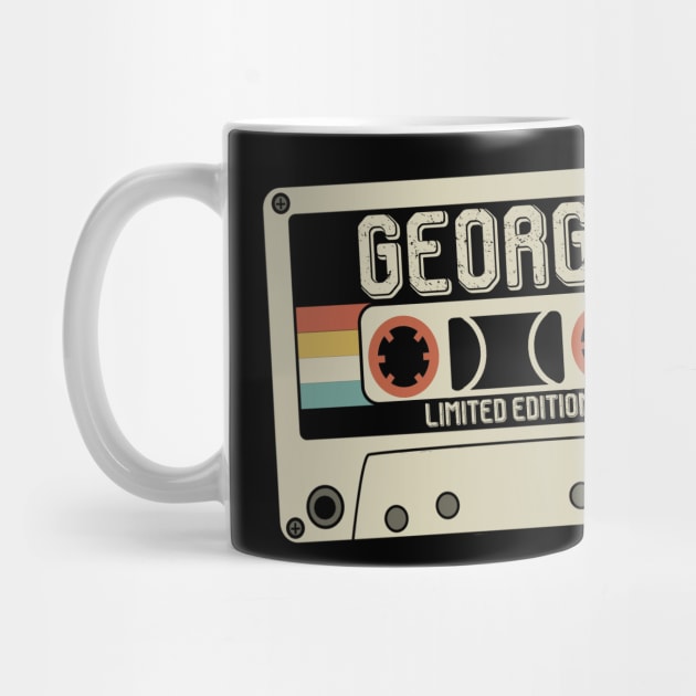 George - Limited Edition - Vintage Style by Debbie Art